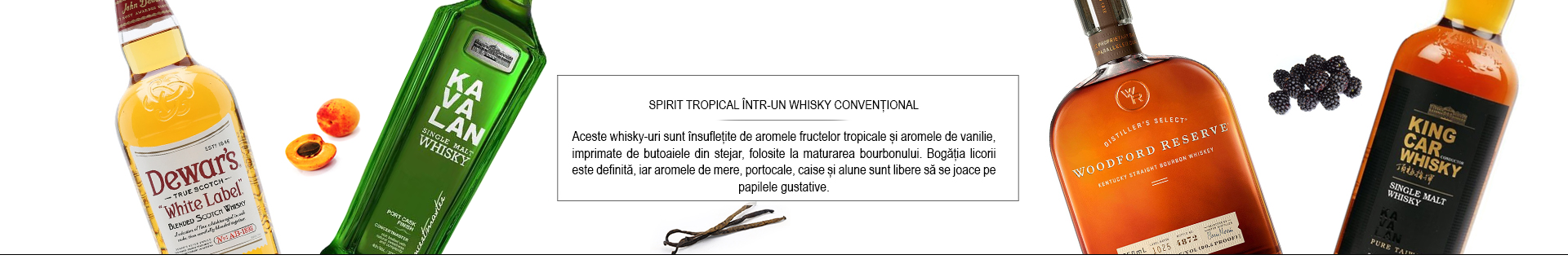 Fructe proaspete si vanilie