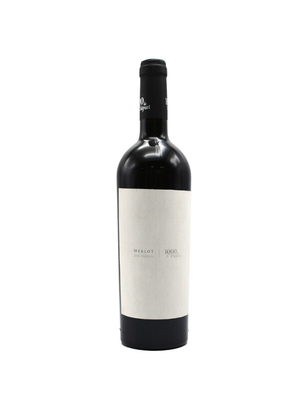 1000 de Chipuri - Merlot DOC 2022 - 0.75L, Alc: 15.5%