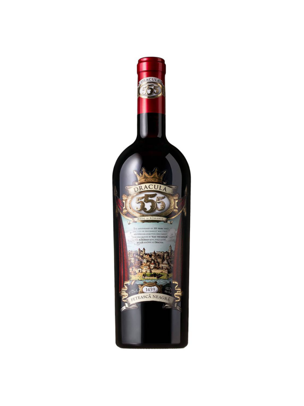 Dracula 555 - Feteasca Neagra DOC 2020 - 0.75L, Alc: 14.5%