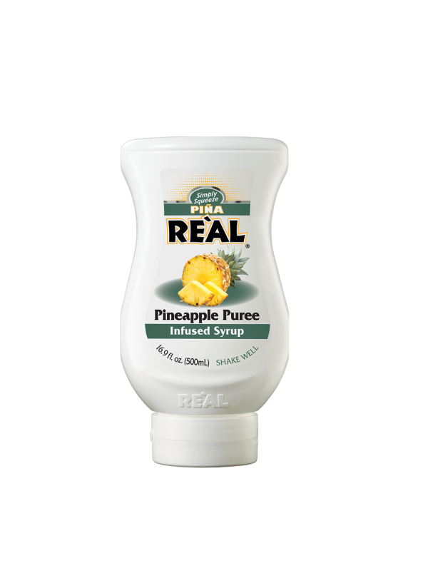 Real - Pineapple Puree Infused Syrup - 0.5L