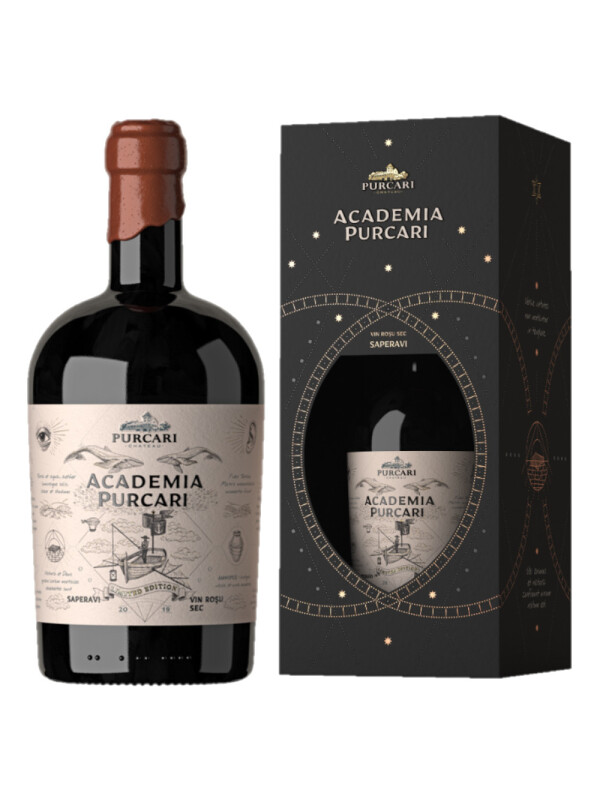 Purcari - Academia Saperavi rosu 2020 GB - 0.75L, Alc: 13.5%