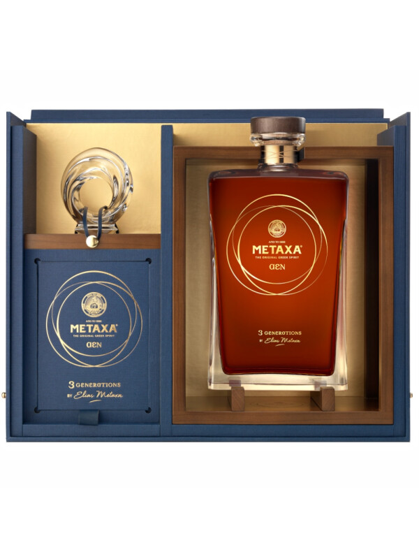 Metaxa - Brandy AEN - 3 Generations - 0.7L, Alc: 42.3%