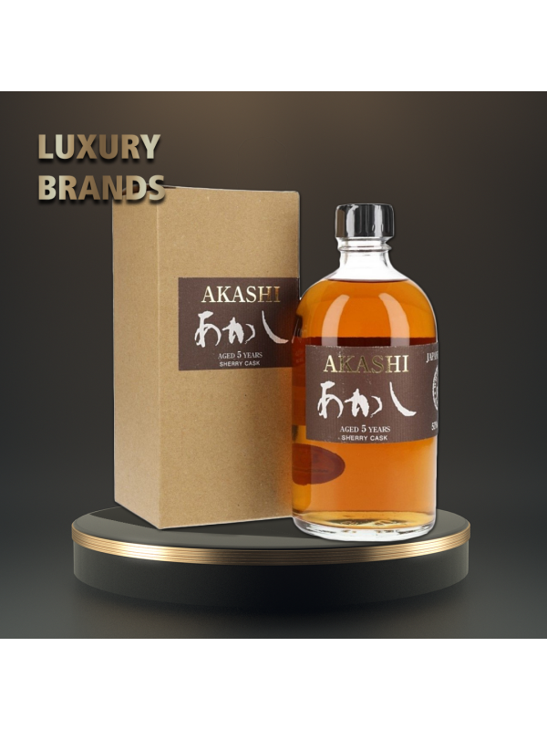 Akashi - Sherry Cask Japanese Single Malt 5 yo GB - 0.5L, Alc: 50%