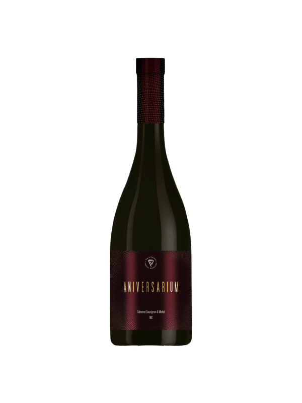 Sarica Niculitel - Aniversarium Rosu (CS + M) - 0.75L, Alc: 12.5%