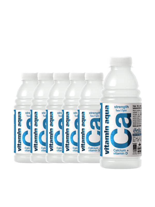Vitamin Aqua - Ca+ Vitamin D, Lemon & Lychee - 6 buc. x 0.6L - PET