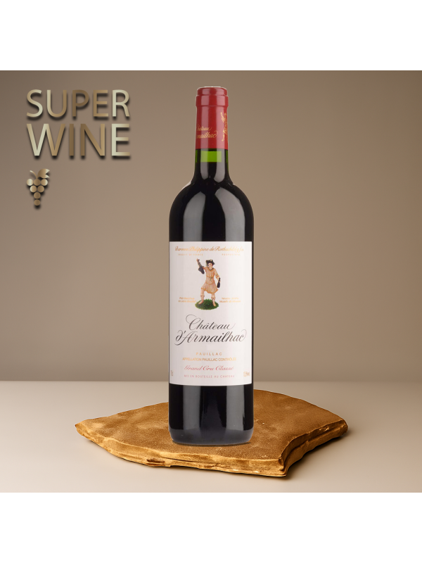 Chateau d'Armailhac - Pauillac Grand Cru Classe rouge 2023 - 0.75L, Alc: 13.5%