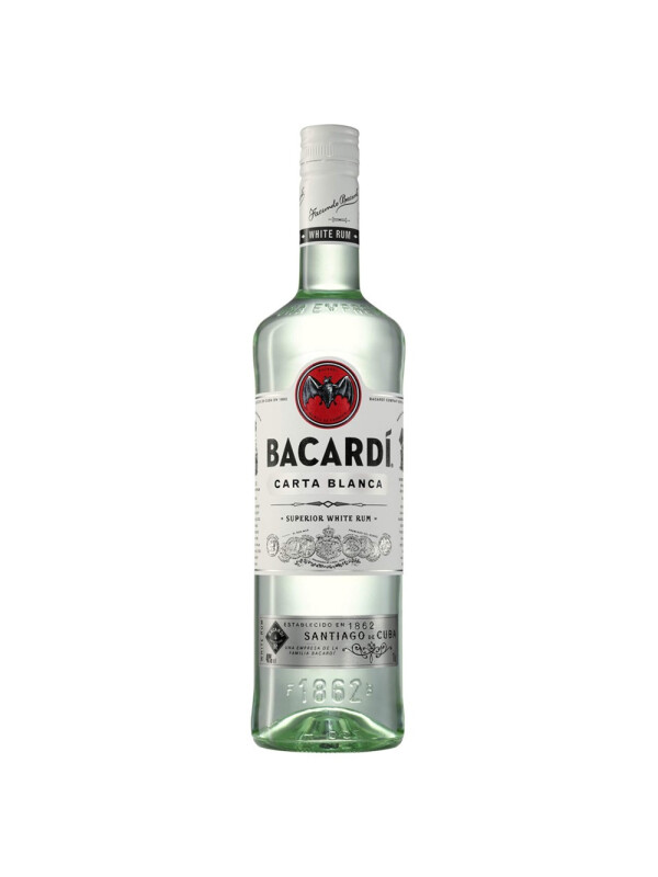 Bacardi - Rom Carta Blanca - 1L, Alc: 37.5%