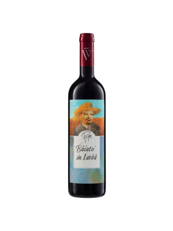 Sarica Niculitel - Baiatu' in iarba Feteasca Neagra demisec - 0.75L, Alc: 13.5%