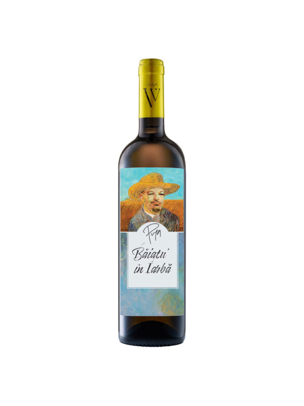Sarica Niculitel - Baiatu' in iarba Sauvignon Blanc demisec - 0.75L, Alc: 12.5%