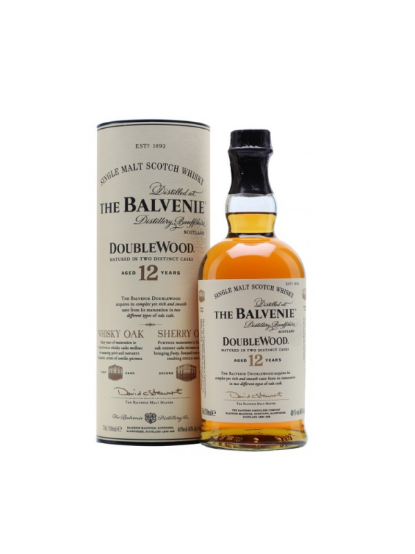 Balvenie - Scotch Single Malt Whisky Doublewood 12 yo - 0.7L, Alc: 40%