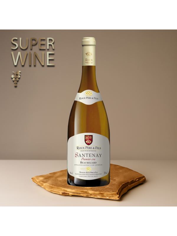 Roux Pere & Fils - Santenay 1'er Cru AOC, Beauregard blanc 2019 - 0.75L, Alc: 13%