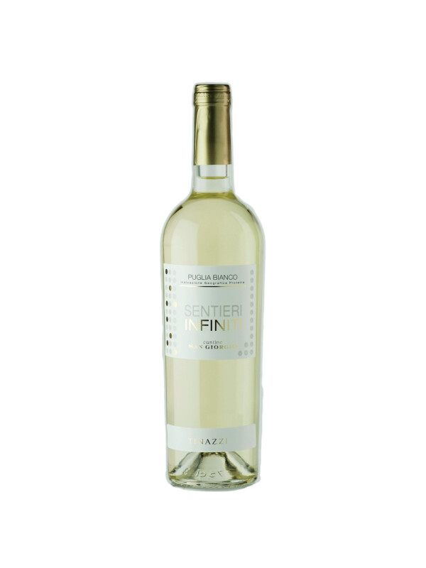 Tinazzi - Cantine San Giorgio - Sentieri Infiniti, Bianco di Puglia IGP 2024 - 0.75L, Alc: 12.5%