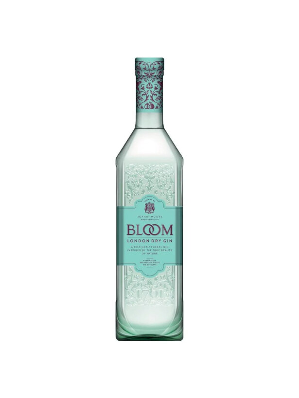 Bloom - London Dry Gin - 1L, Alc: 40%