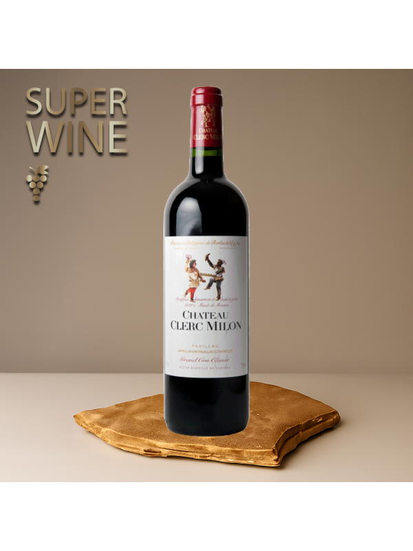 Chateau Clerc Milon - Pauillac AOC, Grand Cru Classe rouge Magnum 2014 - 1.5L, Alc: 13%