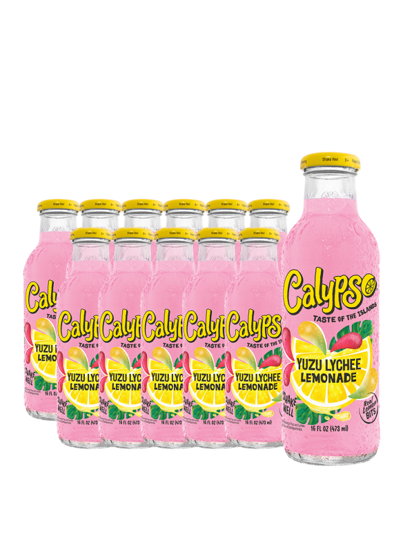 Calypso - Limonada Yuzu Lychee - 12 buc. x 0.473L - sticla