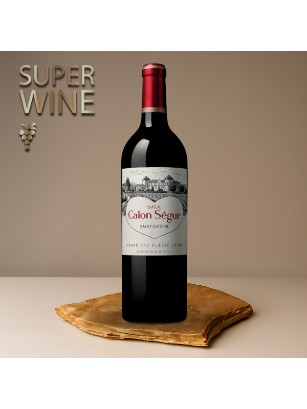 Chateau Calon Segur - Saint-Estephe AOC, Grand Cru Classe 2023 - 0.75L, Alc: 14%