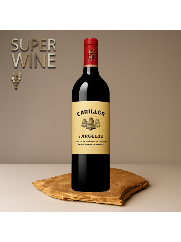 Chateau Angelus - Le Carillon d’Angelus Saint-Emilion AOC, Grand Cru 2019 - 0.75L, Alc: 
