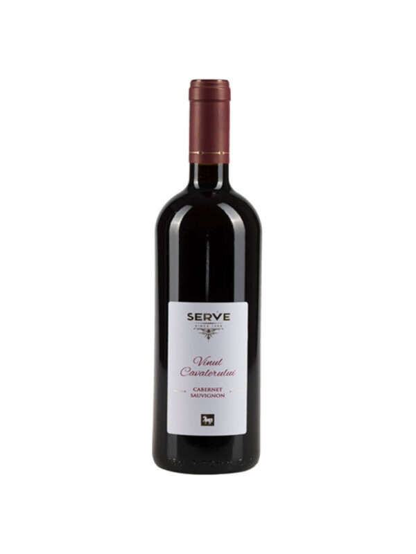 Serve - Vinul Cavalerului Cabernet Sauvignon 2020 - 0.75L, Alc: 13.5%