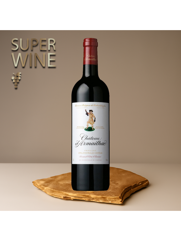 Chateau d'Armailhac - Pauillac AOC, Grand Cru Classe, rouge Magnum 2018 - 1.5L, Alc: 14.5%