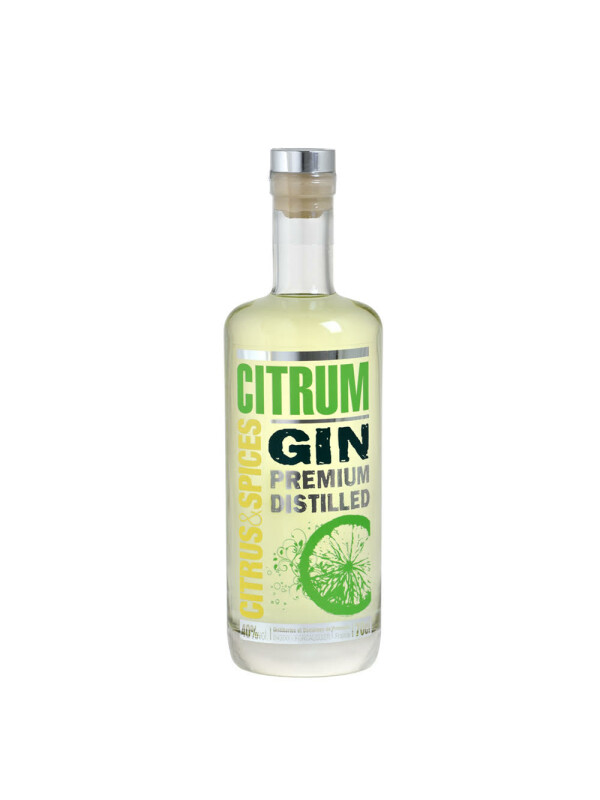 Citrum - Gin Premium Distilled - 0.7L, Alc: 40%