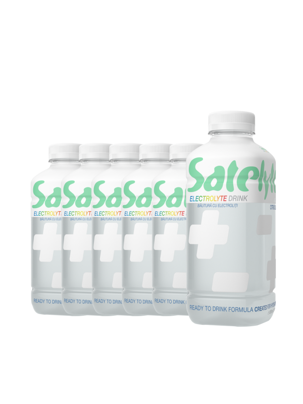 Satelyte - Electrolyte Drink Citrus Lime - 6 buc x 0.65L - PET