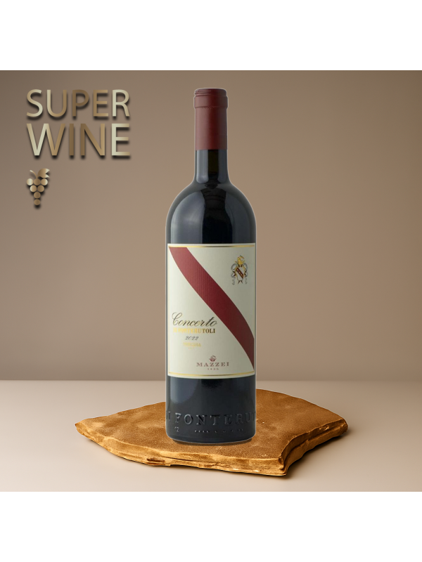 Mazzei - Concerto di Fonterutoli - Super Tuscan Wine - 2022 - 0.75L, Alc: 14.5%
