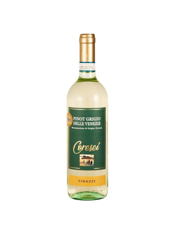 Tinazzi - Coresei, Pinot Grigio delle Venezie DOP 2023 - 0.75L, Alc: 11.5%