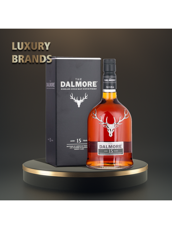 Dalmore - Scotch Single Malt Whisky 15 yo GB - 0.7L, Alc: 40%