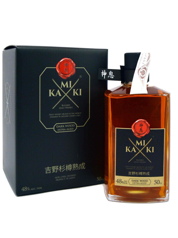 Kamiki - Intense Dark Wood Extra Aged Japanese Blended Malt Whisky GB - 0.5L, Alc: 48%