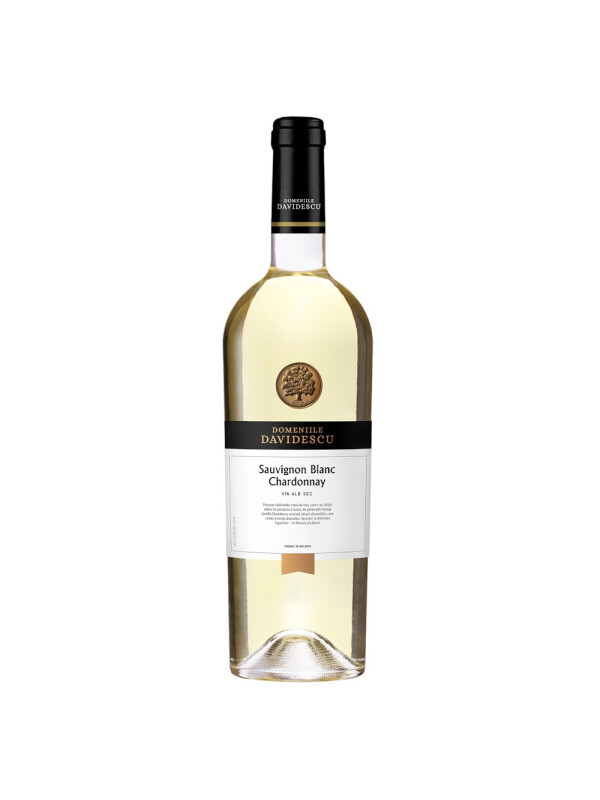 Domeniile Davidescu - Sauvignon Blanc & Chardonnay 2025 - 0.75L, Alc: 12.5%