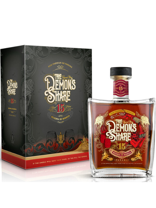 The Demon's Share - Rom La Reserva Del Diablo 15 yo GB - 0.7L, Alc: 43%
