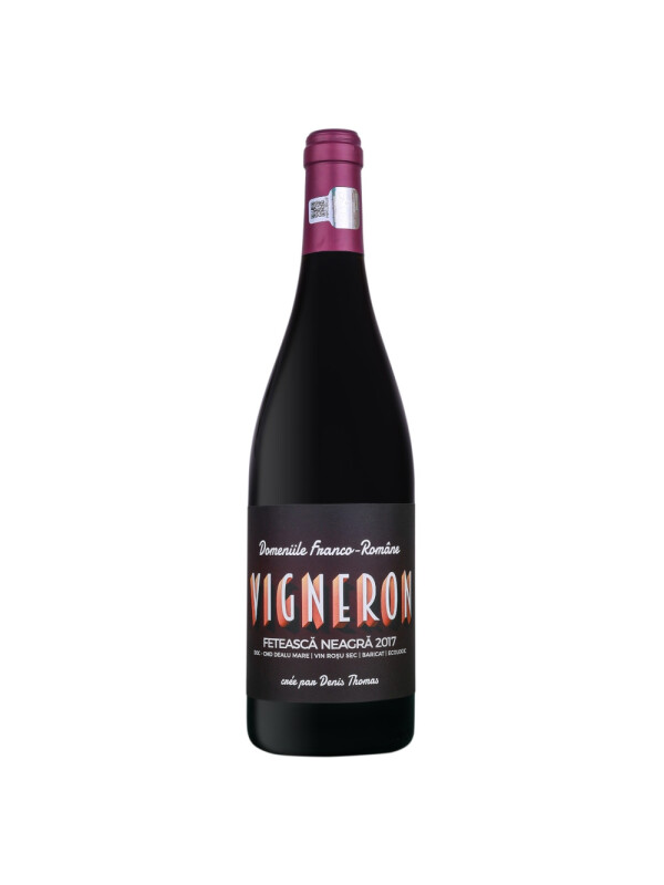 DFR - Vigneron Feteasca Neagra baricat DOC, BIO 2017 - 0.75L, Alc: 13.5%