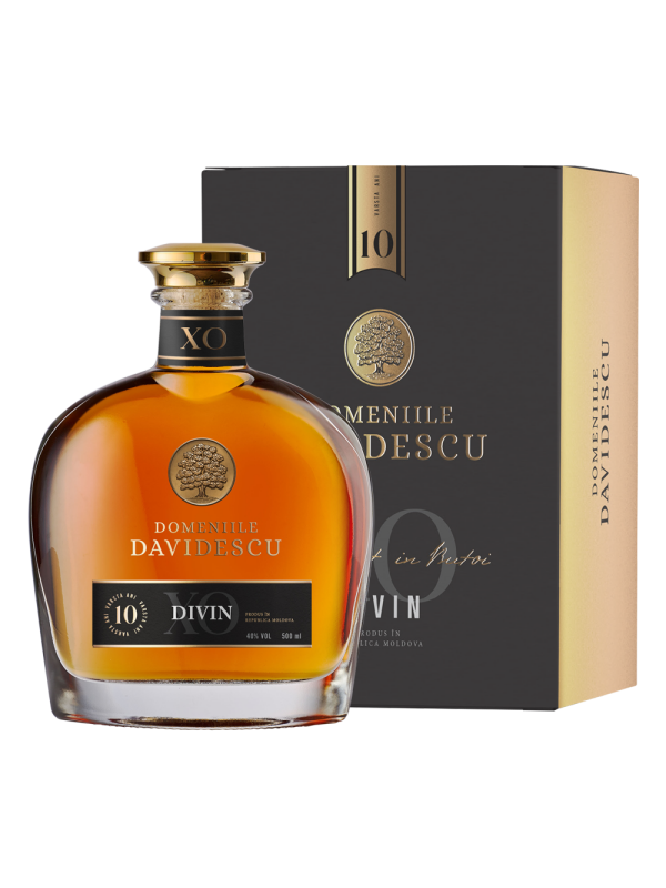 Domeniile Davidescu - Divin Vinars  XO 10 yo GB - 0.5L, Alc: 40%