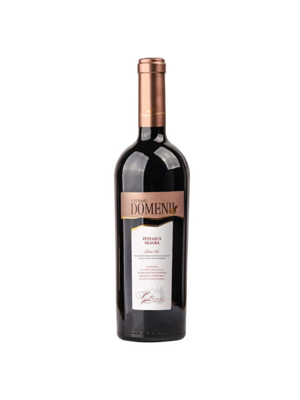 Cotnari - Domenii Feteasca Neagra Rosu DOC 2020 - 0.75L, Alc: 13%