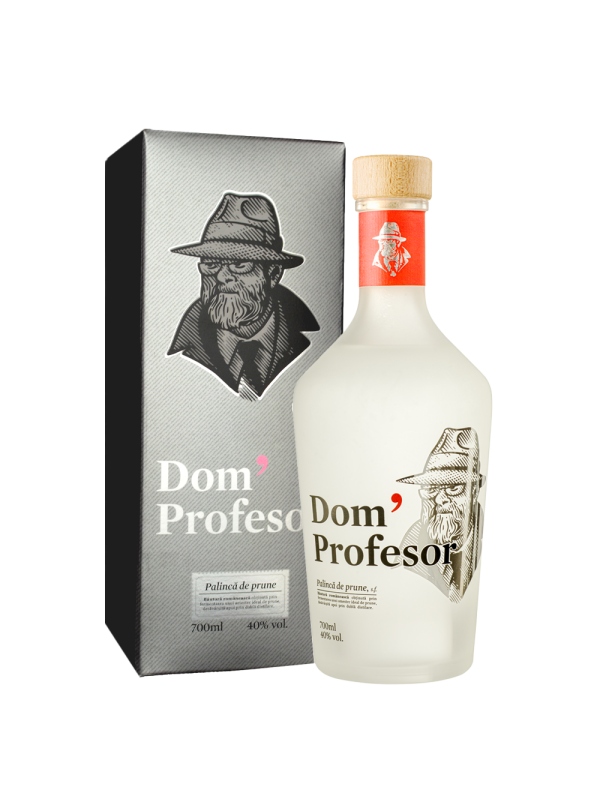 Dom' Profesor Silver - Palinca Prune GB - 0.7L, Alc: 40%