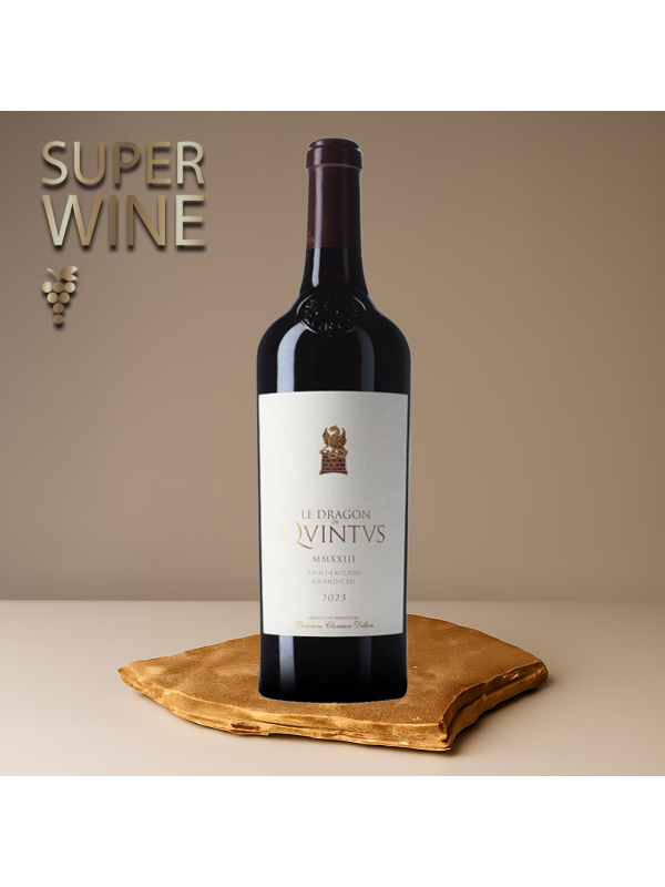 Chateau Quintus - Le Dragon de Quintus, Saint-Émilion Grand Cru 2023 - 0.75L, Alc: 14.5%