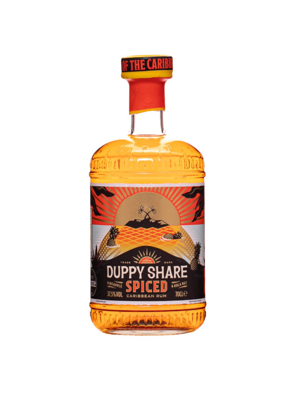 The Duppy Share - Spiced Rom Pineapple - 0.7L, Alc: 37.5%