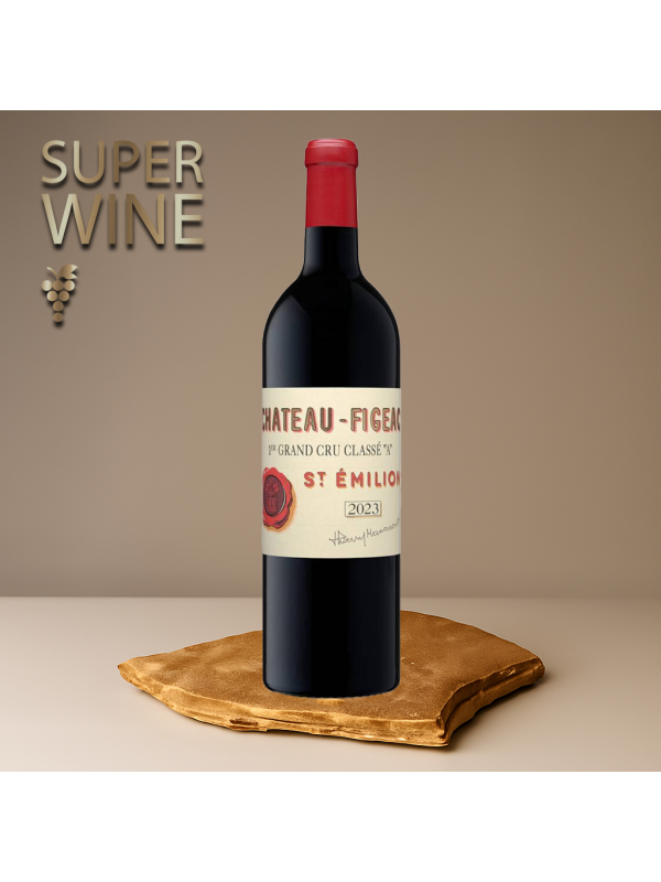 Chateau Figeac - Saint-Emilion AOC, 1'er Grand Cru Classe A rouge 2023 - 0.75L, Alc: 13.5%