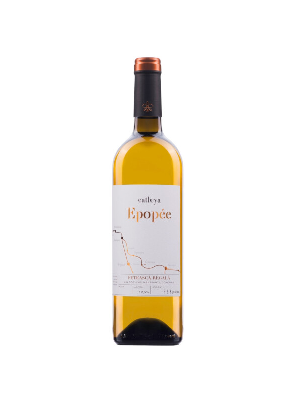Catleya - Epopee Alb Feteasca Regala DOC 2022 - 0.75L, Alc: 12.5%
