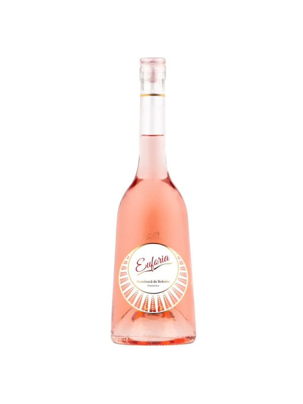 Cotnari - Euforia Busuioaca de Bohotin Rose DOC, demidulce 2024 - 0.75L, Alc: 11.5%