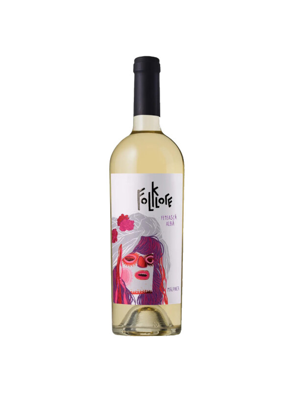 Folklore - Feteasca Alba DOC 2021 - 0.75L, Alc: 13.5% 