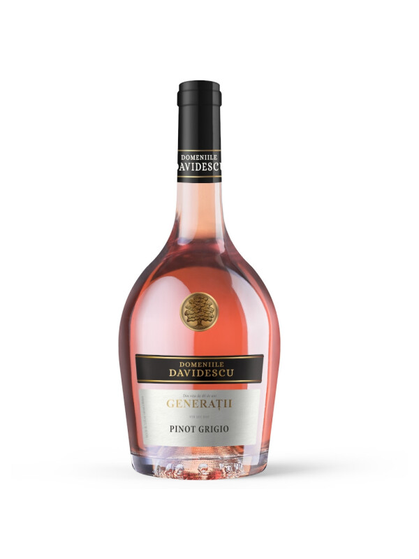 Domeniile Davidescu - Generatii Rose Pinot Grigio 2023 - 0.75L, Alc: 12.5%