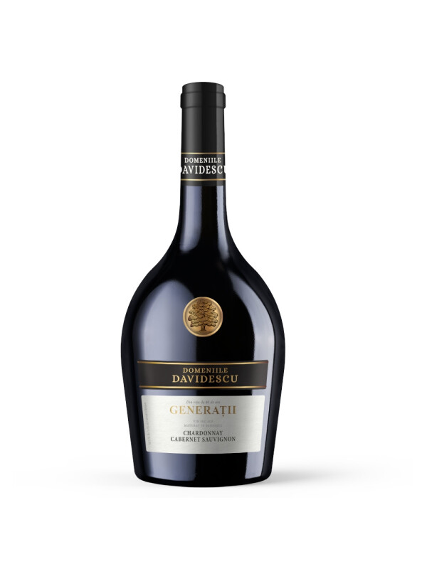 Domeniile Davidescu - Generatii Alb (Ch + CS) 2024 - 0.75L, Alc: 12.5%