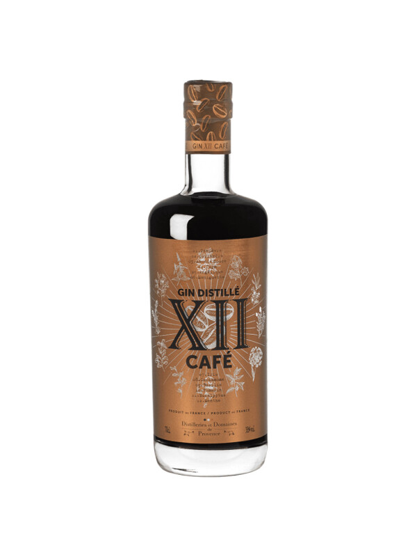Distilleries de Provence - Gin XII Cafe - 0.7L, Alc: 38%