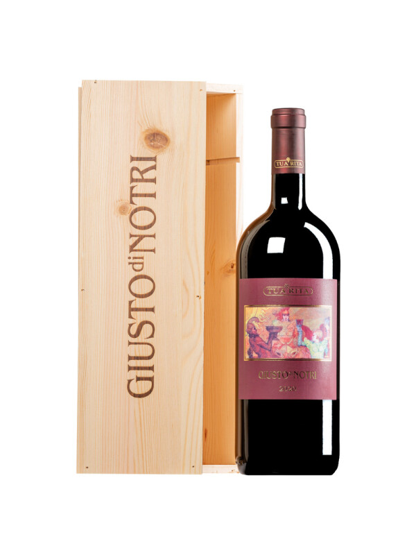 Tua Rita - Giusto di Notri Super Tuscan Wine 2019 - 1.5L, Alc: 15.5%