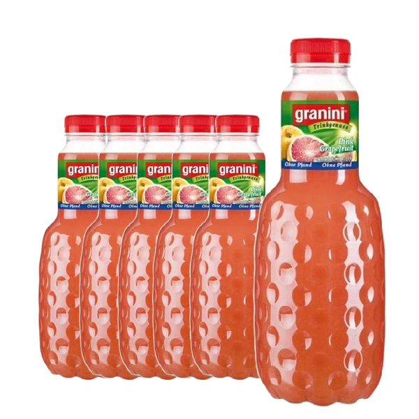 Granini - Juice pink grapefruit - 6 buc. x 1L - PET