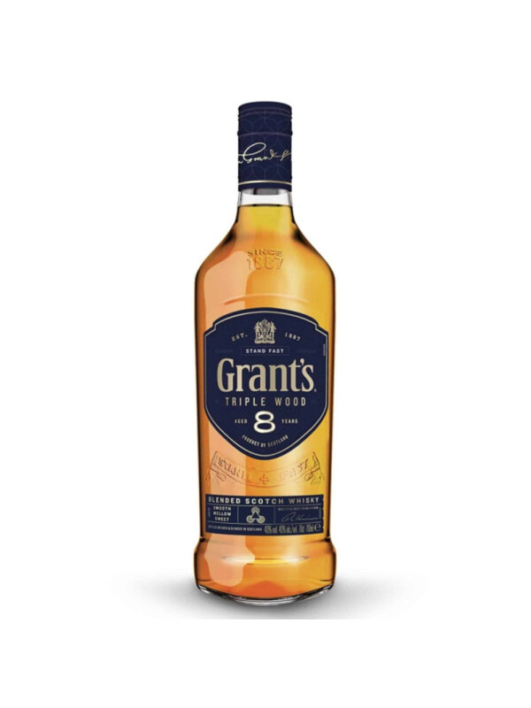 Grant's - Triple Wood Scotch Blended Whisky 8 yo - 0.7L, Alc: 40%
