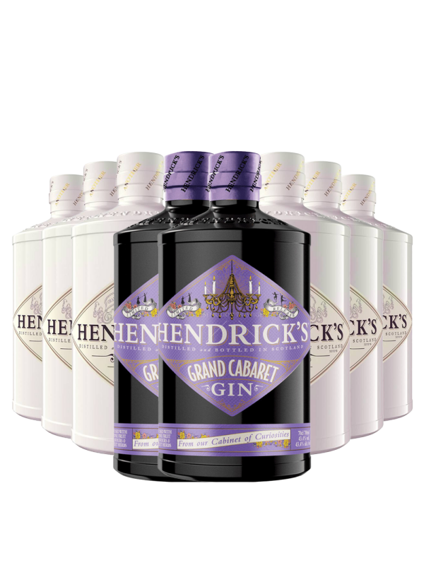 Pachet 6 Hendrick's Another 0.7L + 2 Hendrick's Grand Cabaret 0.7L