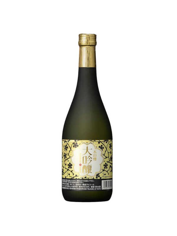 Choya - Sake Hokkan Daiginjo Honjirushi Sakura - 0.72L, Alc: 15.8%