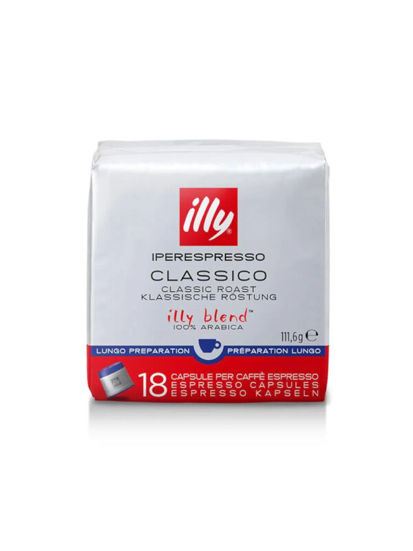 Illy - Cafea iperEspresso Classico Lungo - 18 capsule
